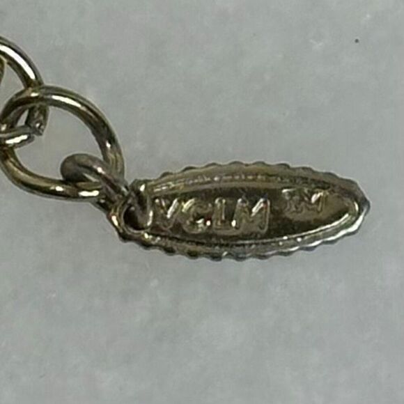 Vintage VCLM Giant Rhinestone Necklace Costume Jewelry - Picture 4 of 4